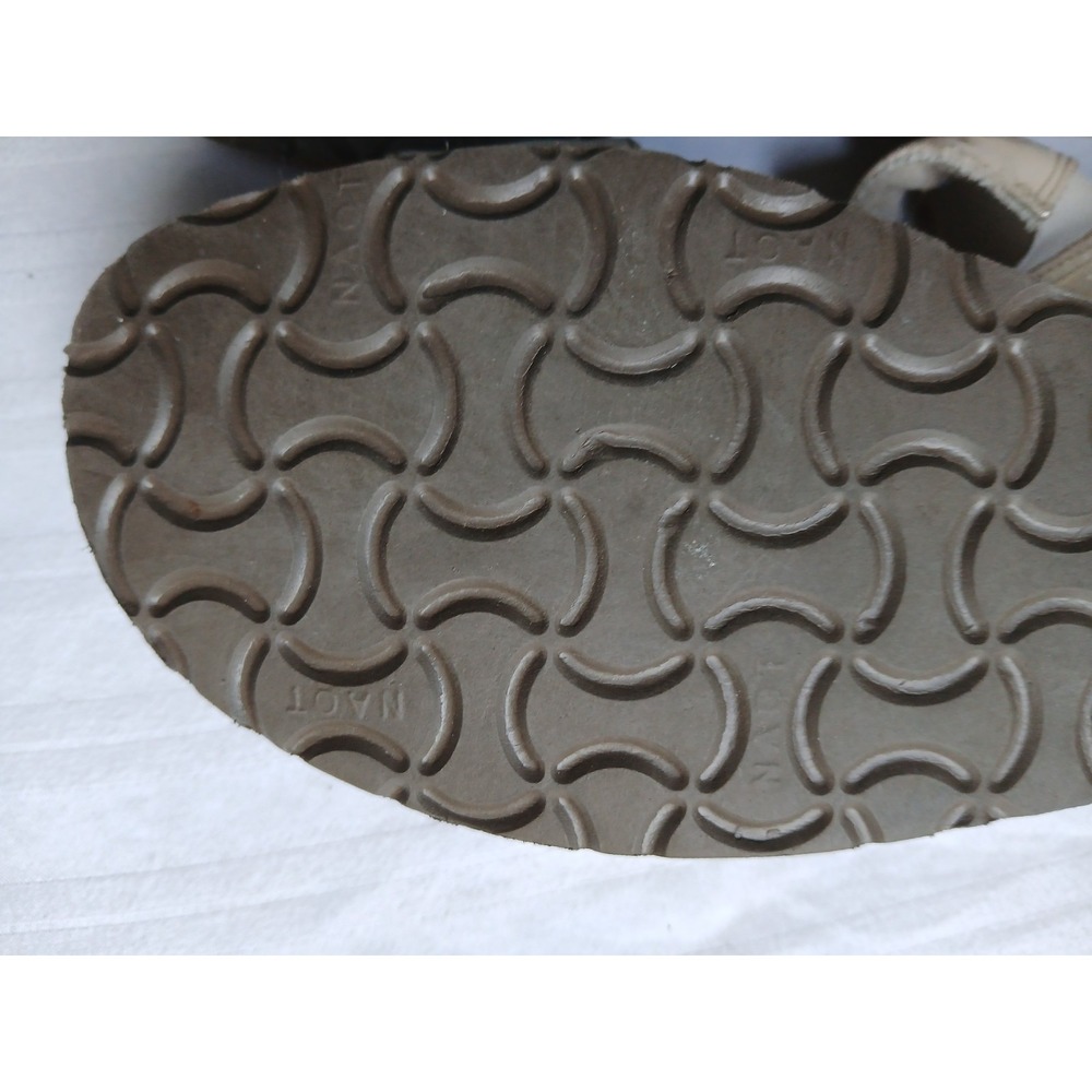 Naot Sandals 38 Susan Rose Gold Studded Cork Cushioned Comfort Casual  Leather - Picture 11 of 16